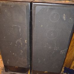 High-Quality Tall Speakers for Sale, A Set
