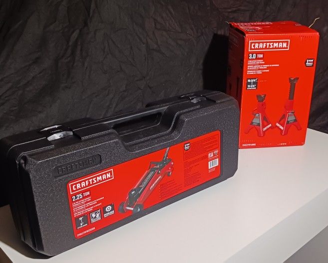 CRAFTSMAN 2.25 Ton Jack And 2,3 Ton Jack Stands