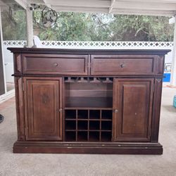 Wine Bar Buffet Cabinet