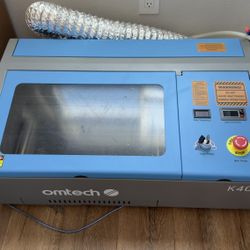 OMTech K40+ Laser Engraver – Like New – $400 (Originally $700+)