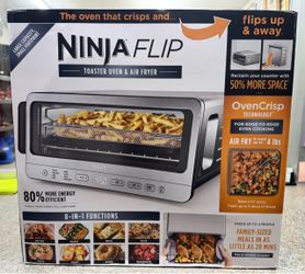 Ninja Flip SP151 Toaster Oven & Air Fryer 8-in-1 - New Open Box