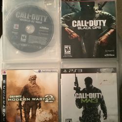 Call Of Duty Games 10$ Each Ps3