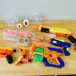 So Many Nerf Guns, Targets, Etc.