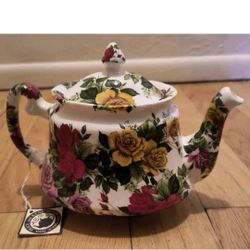 Price & Kensington Vintage Floral Pattern Teapot 