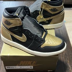 Air Jordan 1 retro High OH black/gold 9.5 Men’s 