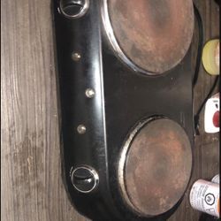 Plug In Double Burner 