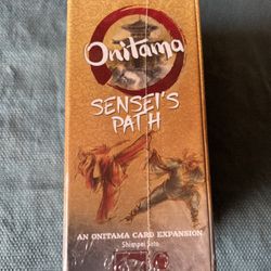 Onitama Sensei’s Path Anonitama Card Expansion Set - New/Sealed 