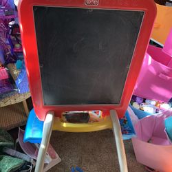 Step 2 chalk and white board