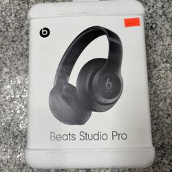 Beats Studio Pro Black MQTP3LL/A Brand New In Box Bluetooth Headphones