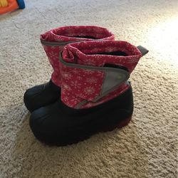 Winter Snow Boots Girls Size 13/1 Members Mark