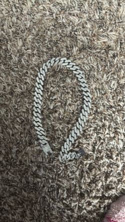 10% real cuban link mens chain 16 inch (40 cm)