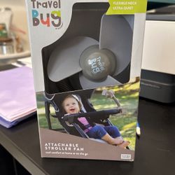 Travel Bug Attachable Stroller Fan