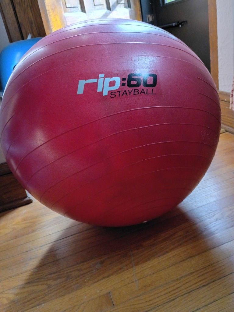 Great Big Bouncy Red (Exercise) Ball