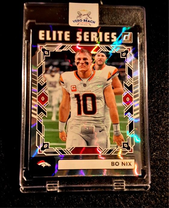 Bo Nix 2025 Donruss Elite Series RC DENVER BRONCOS NFL 