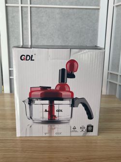 Hand crank food processor/ egg separator