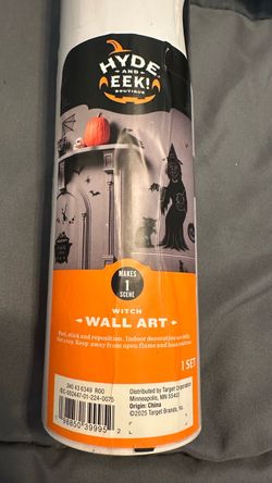 Halloween Witch Wall Art Set