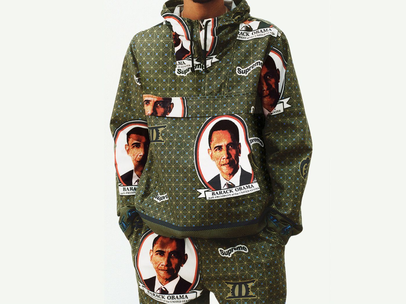 Supreme Obama Jacket Size L