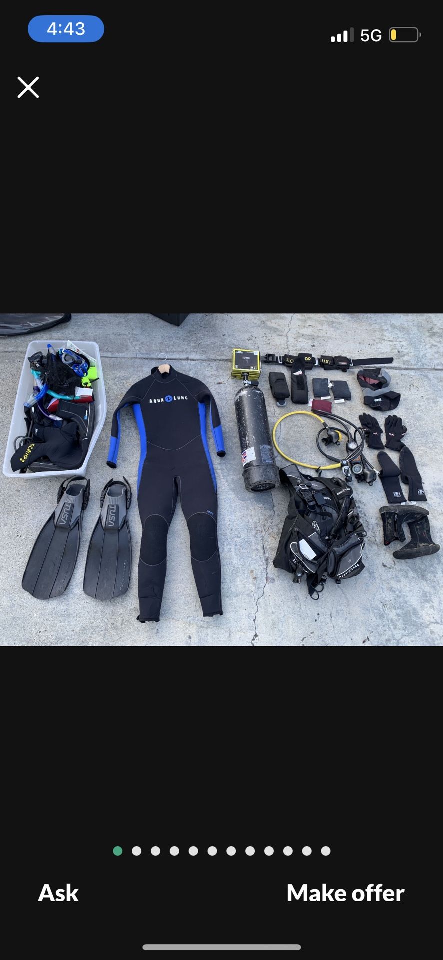 Scuba Diving Gear