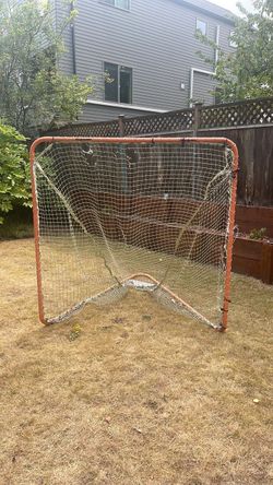 Lacrosse Rebounder and Goal