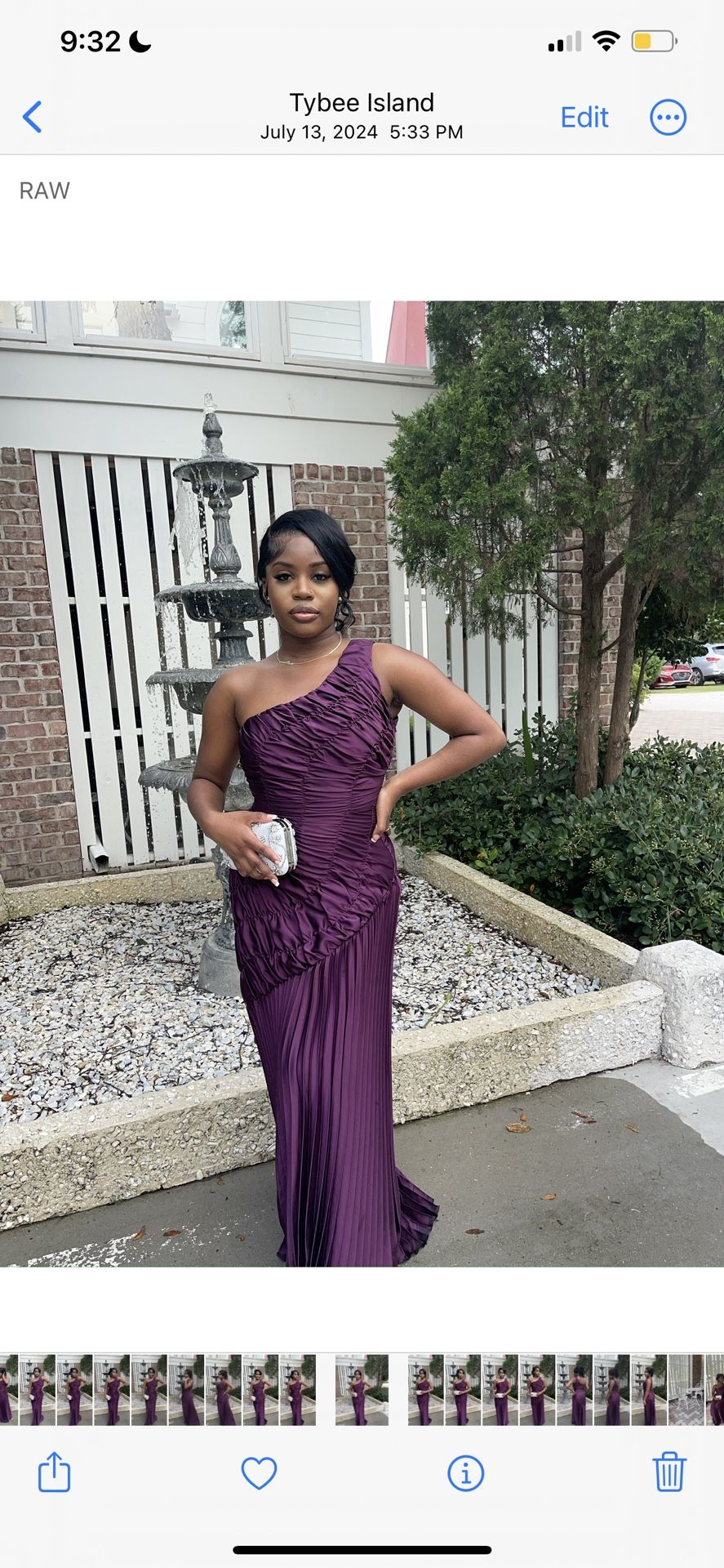 Royal Purple Formal Dress