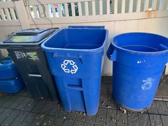 Trash cans