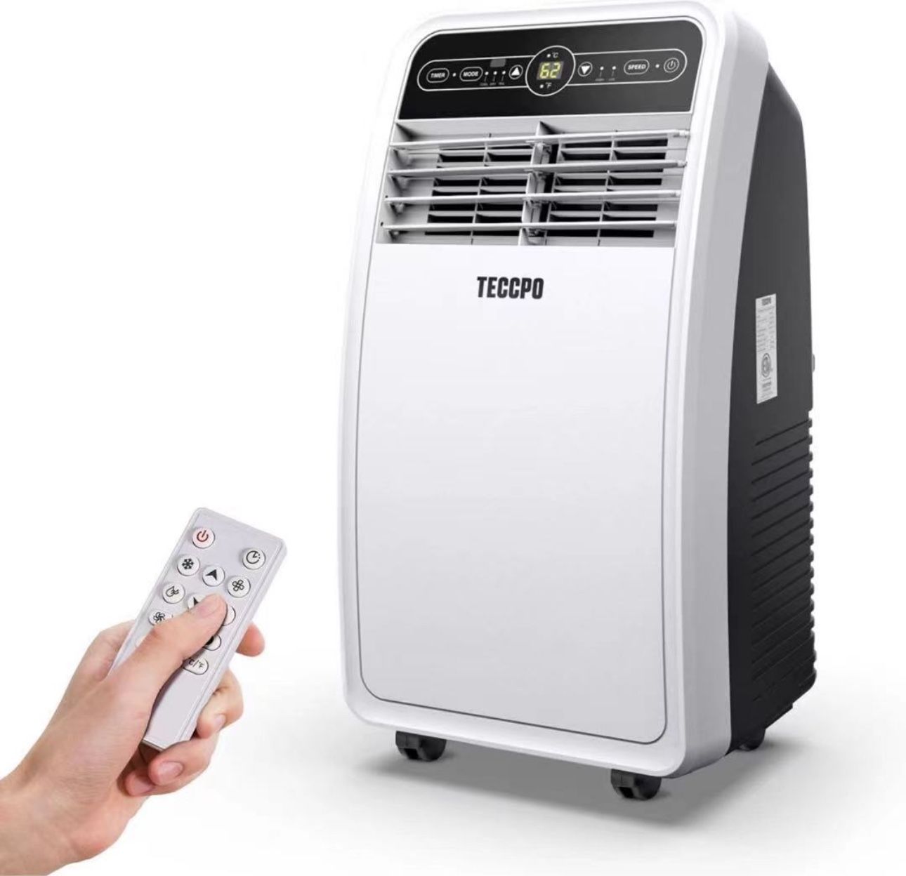 Portable Air Conditioner 8000 BTU, 3-in-1 Portable AC with Dehumidifier & Fan mode for Roomsup to 200 Sq ft, Remote Control