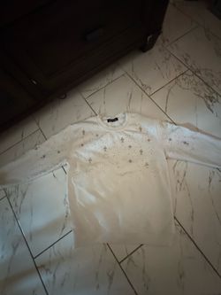 Ch white sweater