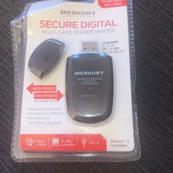 Merkury Secure Digital Multi-card Reader/writer 
