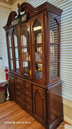 Chinese Glass Cabinet