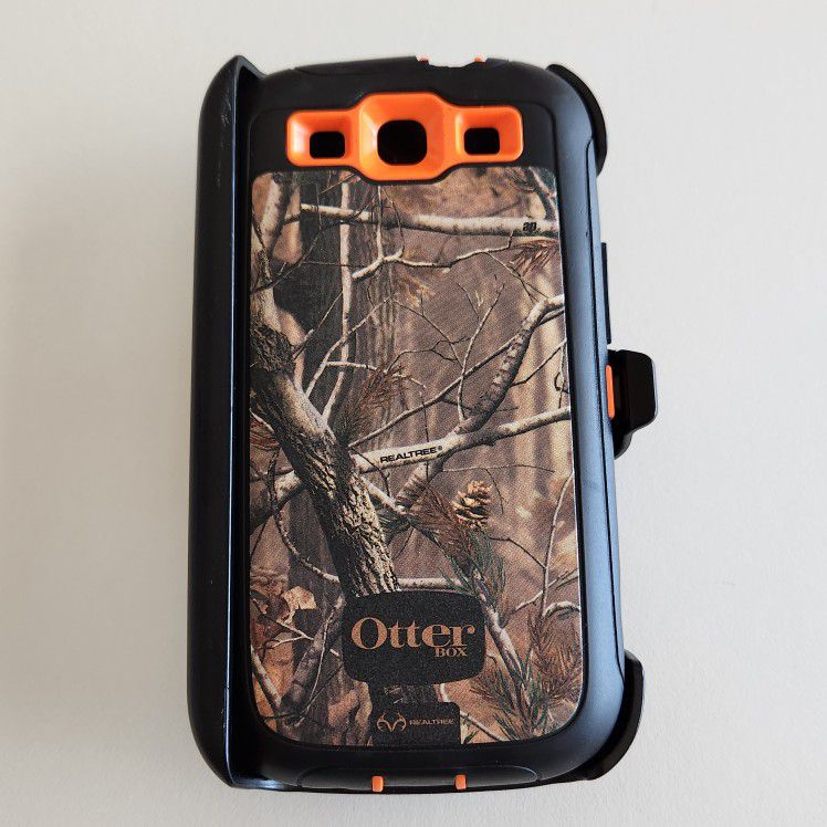 Samsung S3 Otterbox Cover Phone Camo Protection 