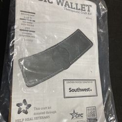 Brand New Basic Wallet, Leathercraft Kit