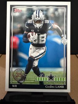 Topps CeeDee Lamb Dallas Cowboys Football Card