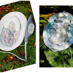 ■ PORTABLE SWING AND BOUNCER LOT ■ SUPER CLEAN AND READY TO GO