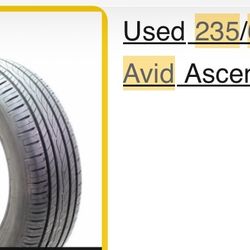 Yokohama Avid 235/60r18 107h
