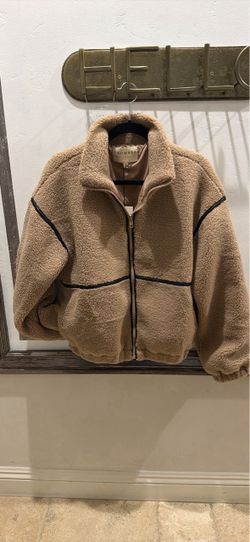 Promesa Sherpa Zip-Up Jacket- size Small