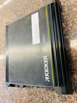 Kicker car amp
