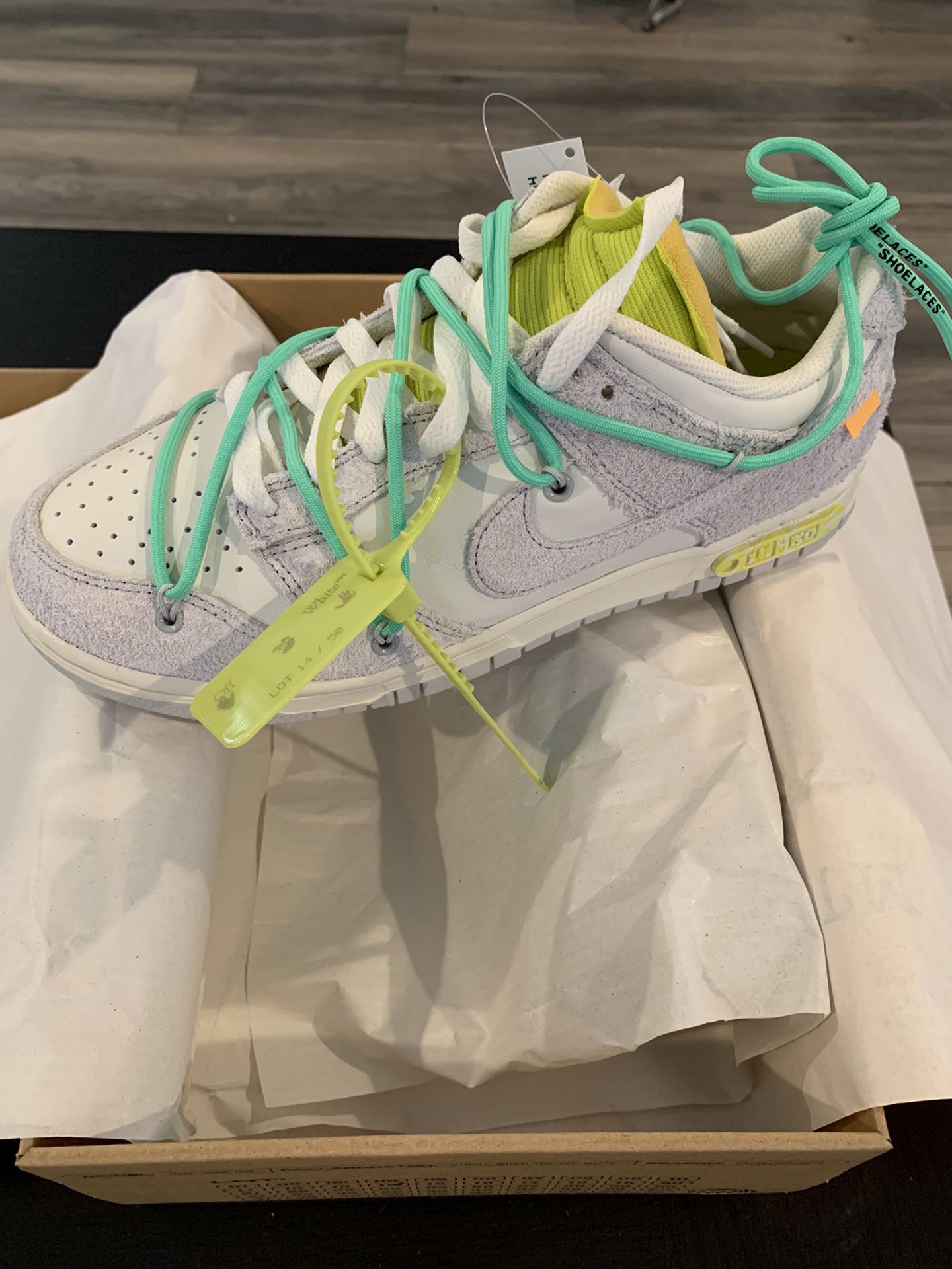 Off-White x Dunk Low “Lot 14 Of 50”