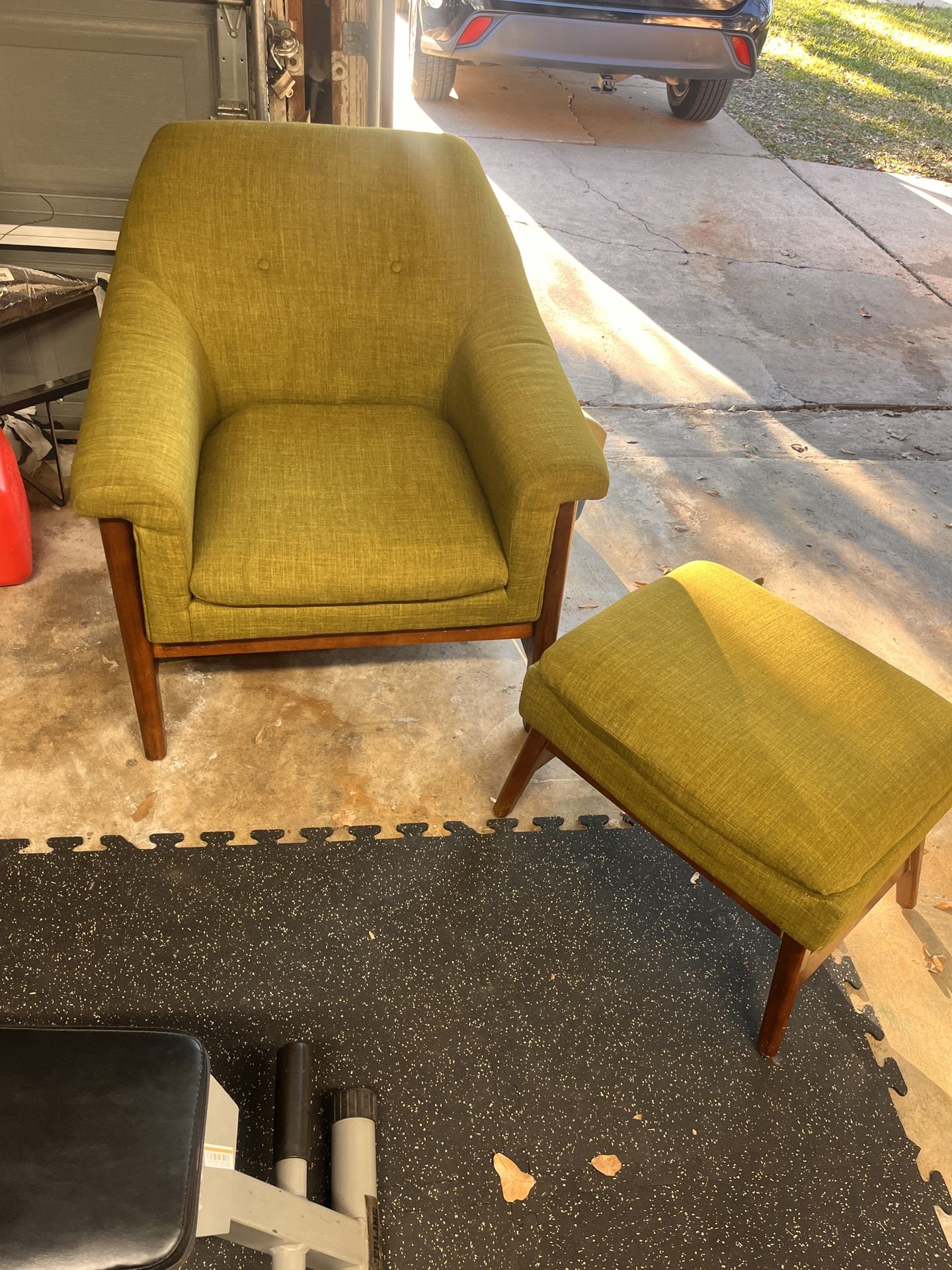 Chair And Ottoman