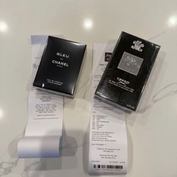 Bleu And Aventus Cologne 