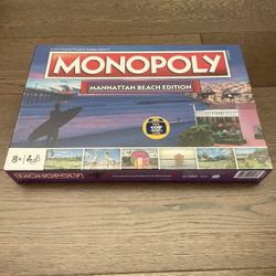 Monopoly Board game — Manhattan Beach Edition 