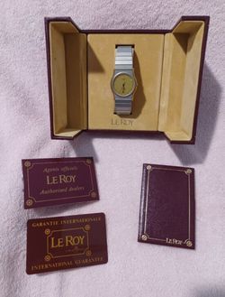 Vintage Baume & Mercier Le Roy hand watch