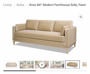 BRAND NEW Jennifer Taylor Velvet Couch.