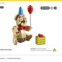 Lego: Birthday Bear- 30582