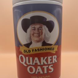 Quaker Oats Limited Edition 120th Anniversary Ceramic Cookie Jar/Canister