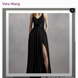 Vera Wang Black Dress