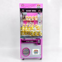 Classic Bunny Full Size Claw Machine Commercial Arcade Crane Game with LED Lights