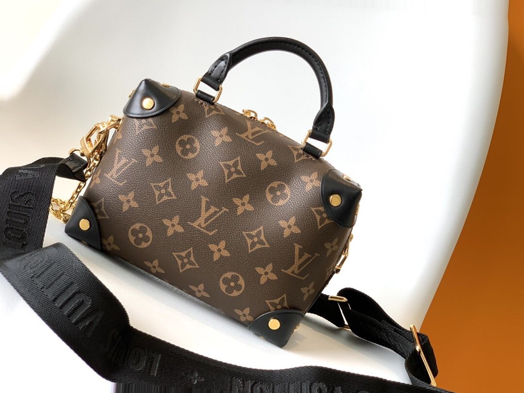 Louis Vuitton Petite Malle Souple Bag 👜Update: SOLD‼️ Want This?? DM US  NOW! 📩🛍 #louisvuitton #louisvuitonpetitemalle #jsqauredxclusives #d…