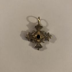 Konstantino Silver Cross Pendant