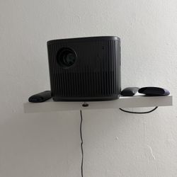 Projector with Roku & Promethean 