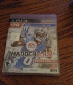 PS3 madden nfl 13